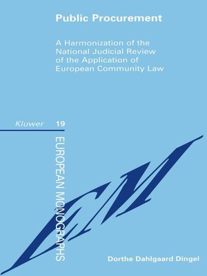cover image of Public Procurement